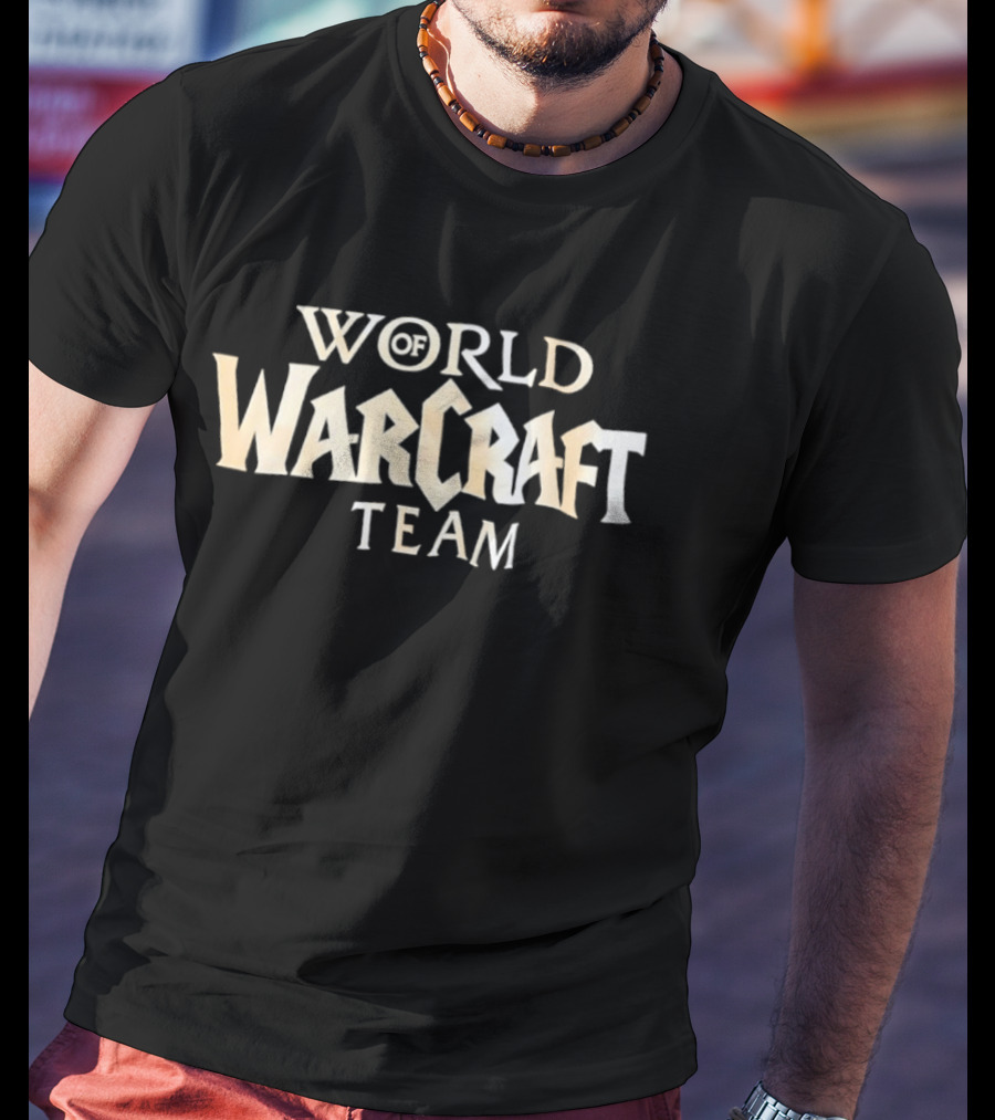 World Of Warcraft Team WoW Blizzard Entertainment Gaming Fan T-Shirt