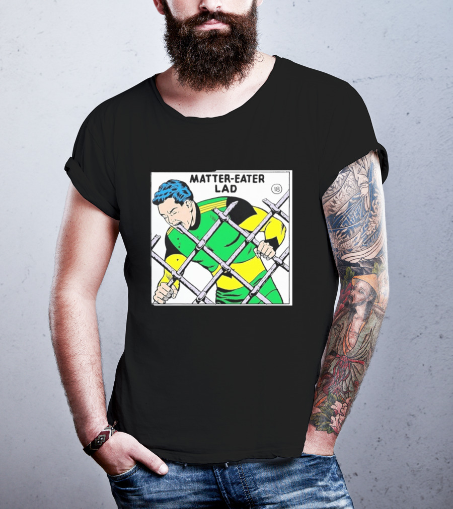 Matter Eater Lad DC Comics Retro Comic Book Panel T-Shirt