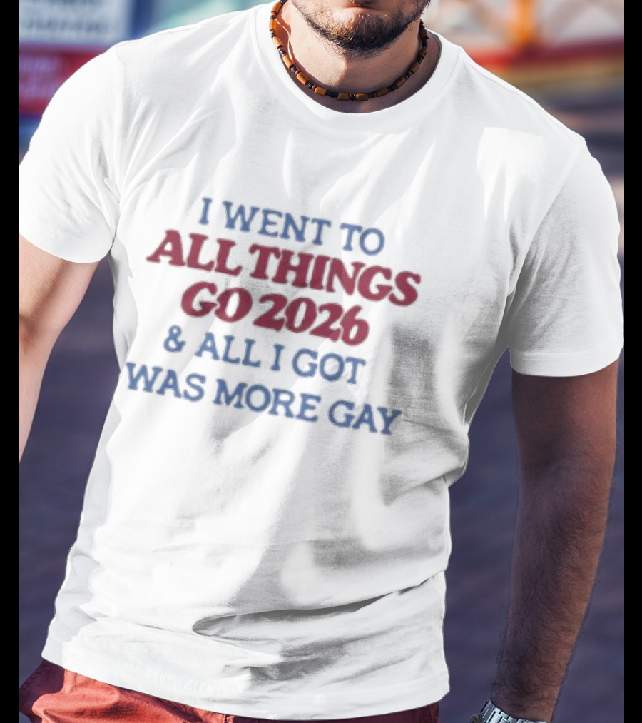 I Went To All Things Go 2023 And All I Got Was More Gay T-Shirt