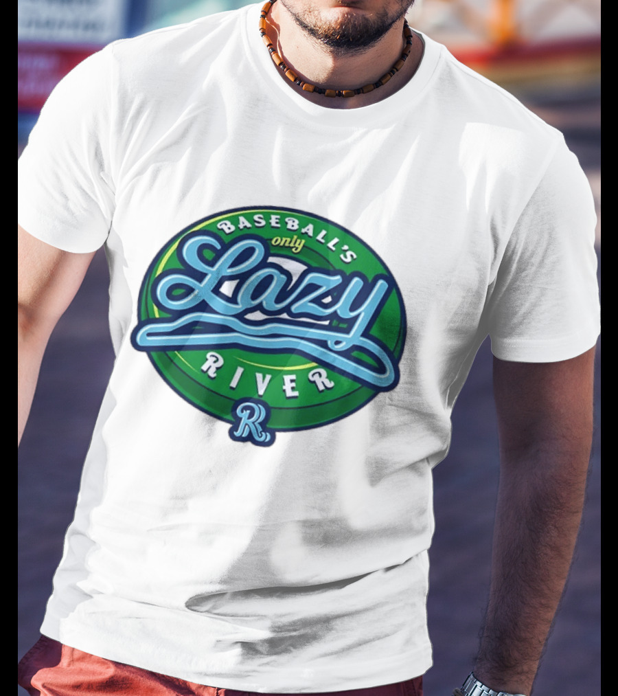 Baseball's Only Lazy River Kansas City Royals R T-Shirt