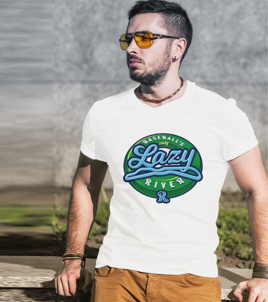 Baseball's Only Lazy River Kansas City Royals R T-Shirt