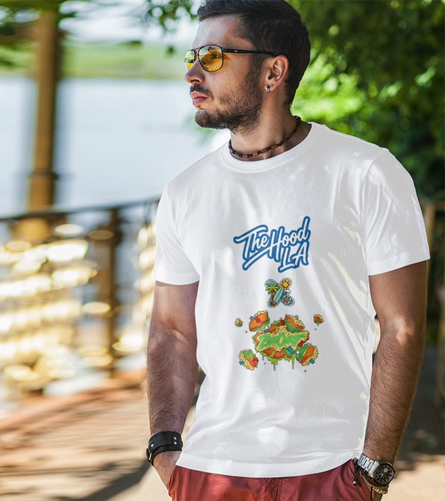 The Hood LA Dodgers Zoocorp Tropical Vibes T-Shirt