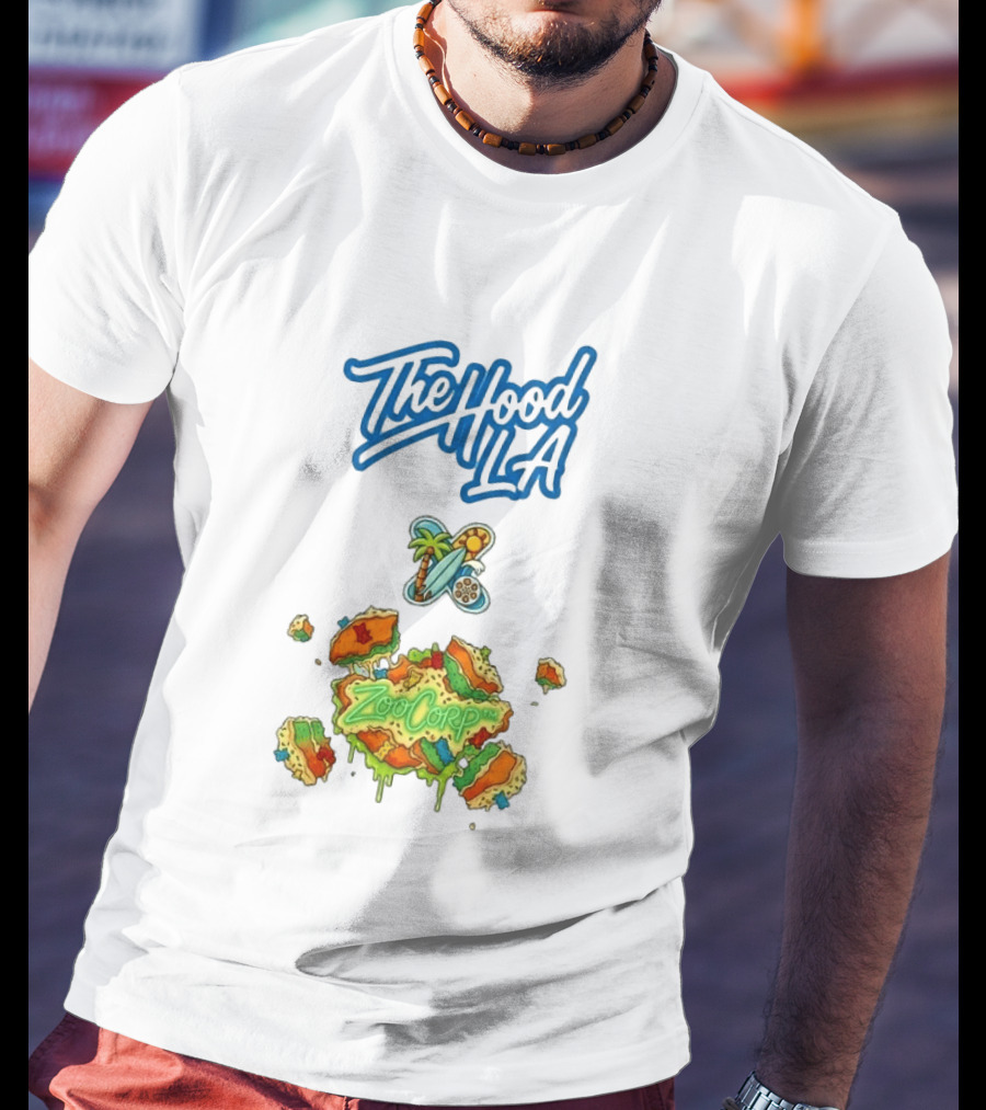 The Hood LA Dodgers Zoocorp Tropical Vibes T-Shirt