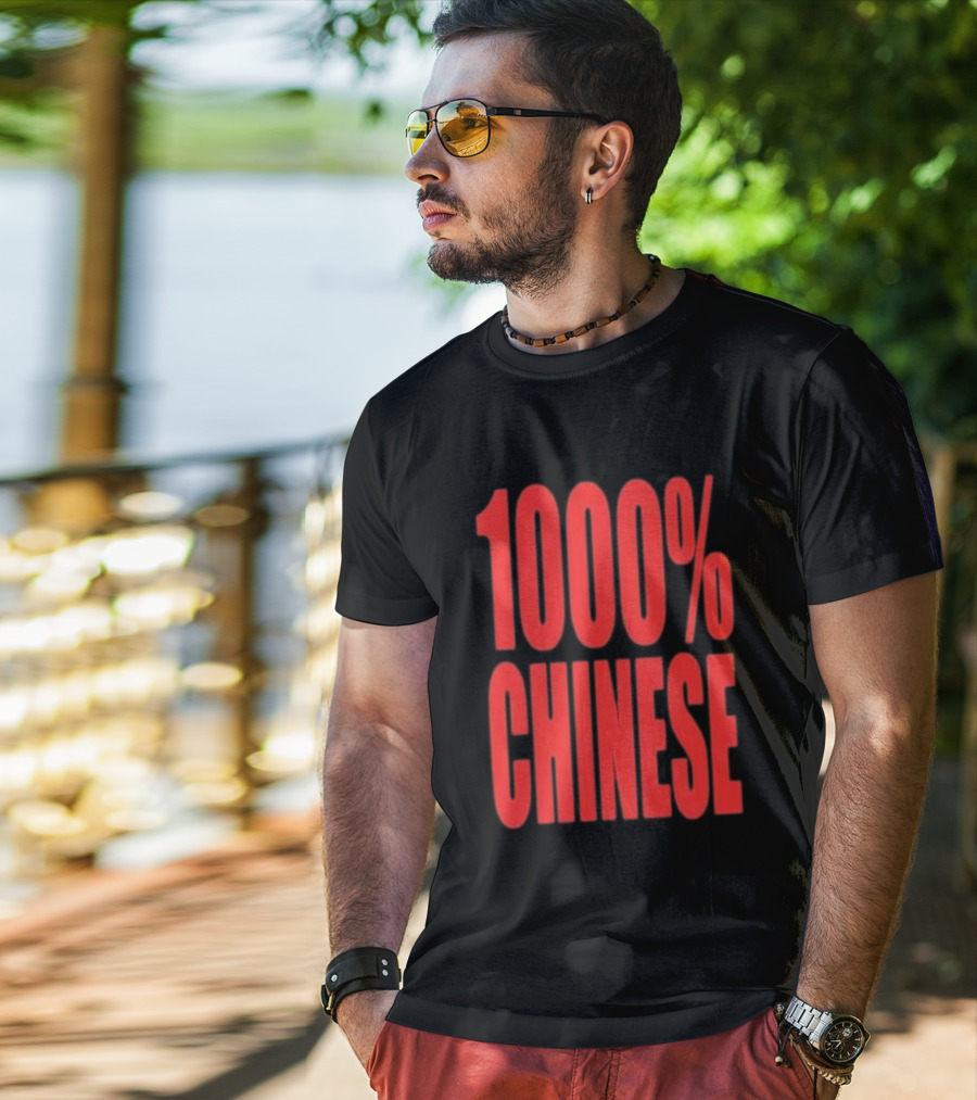 1000% Chinese Heritage Identity Culture T-Shirt