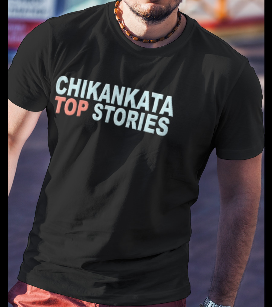 Chikankata Top Stories Two Color Vertical T-Shirt