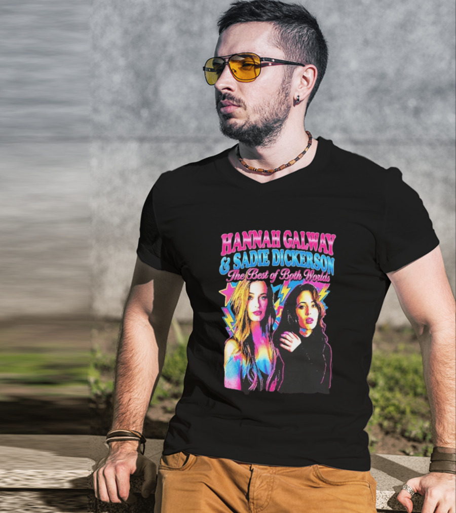 Hannah Galway Sadie Dickerson The Best Of Both Worlds Vibrant Pop T-Shirt