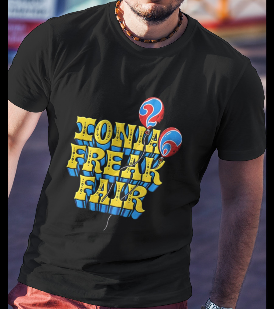 Billy Strings Ionia Freak Fair Music Festival Balloons 2024 T-Shirt