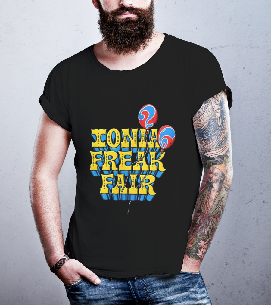 Billy Strings Ionia Freak Fair Music Festival Balloons 2024 T-Shirt