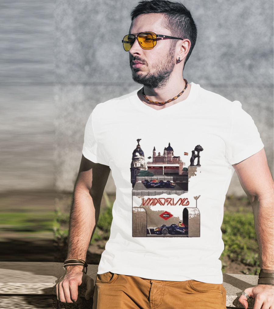 Madrid Madring Metro Formula 1 Spanish Grand Prix 2026 Red Bull Racing T-Shirt