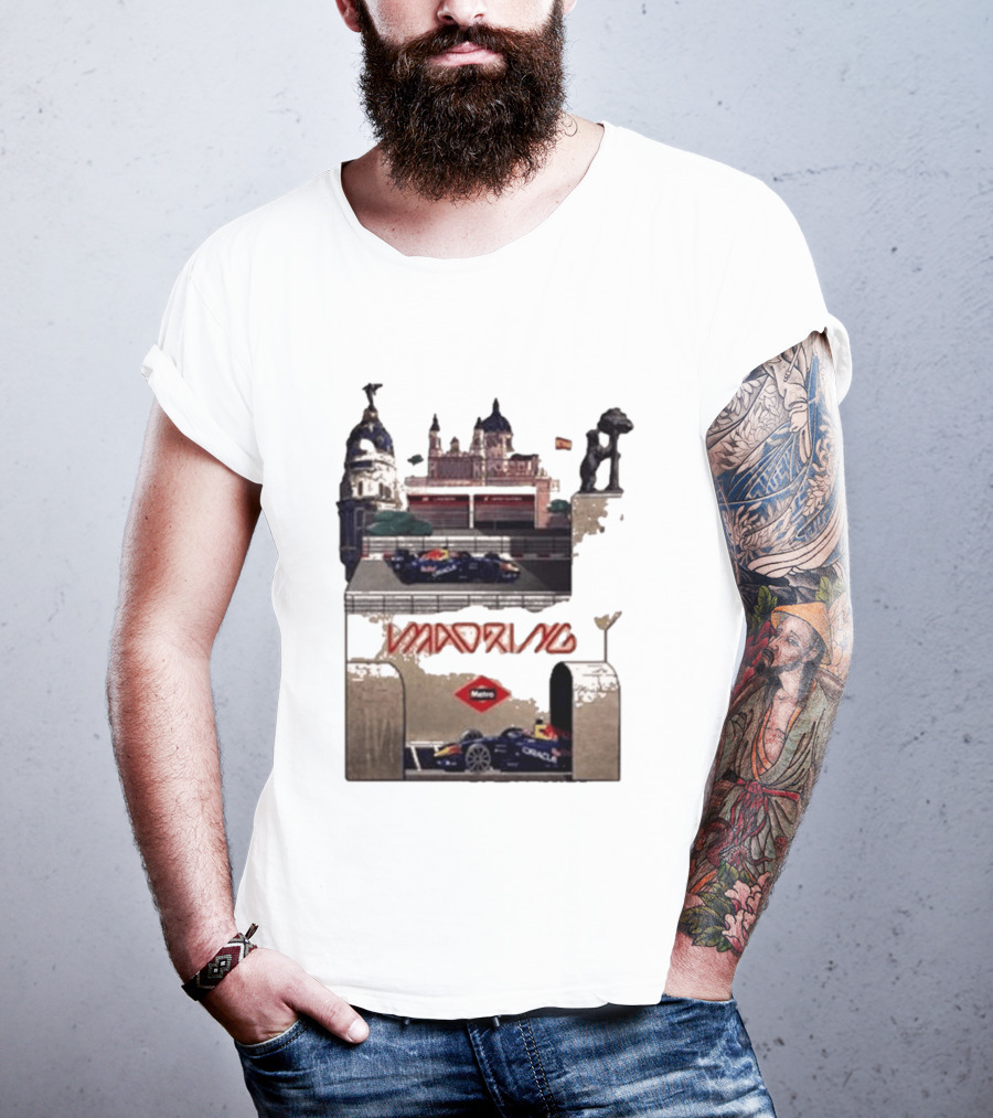 Madrid Madring Metro Formula 1 Spanish Grand Prix 2026 Red Bull Racing T-Shirt