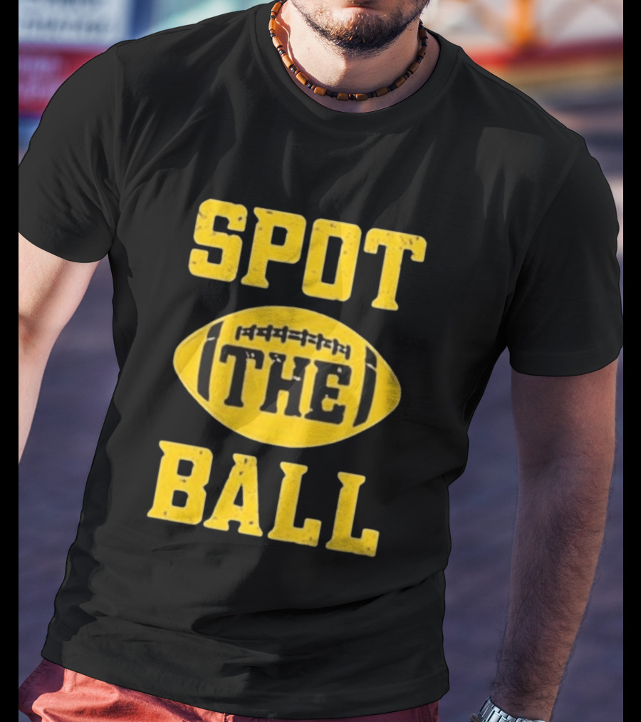 Spot The Ball LSU Football Yellow T-Shirt
