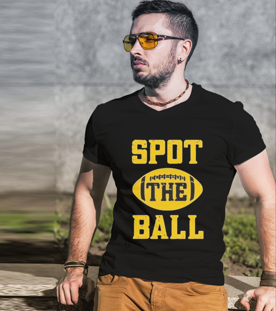 Spot The Ball LSU Football Yellow T-Shirt