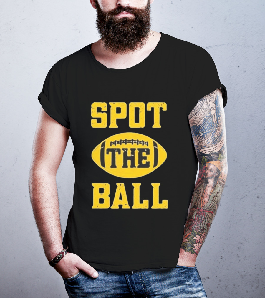 Spot The Ball LSU Football Yellow T-Shirt