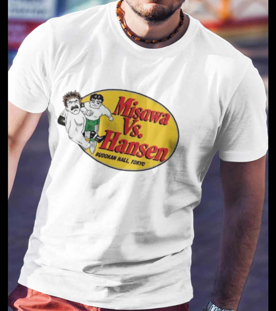 Misawa Vs Hansen Budokan Hall Tokyo T-Shirt