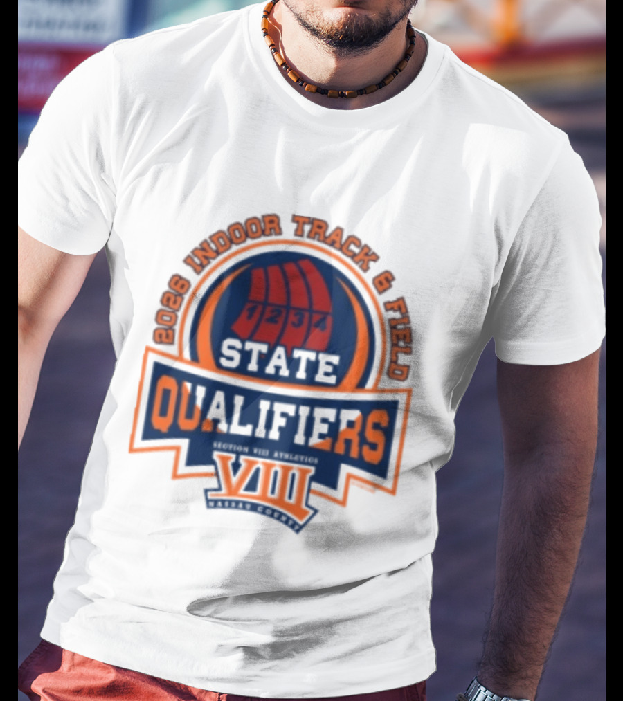 NYSPHSAA 2026 Indoor Track And Field State Qualifiers Section VIII T-Shirt