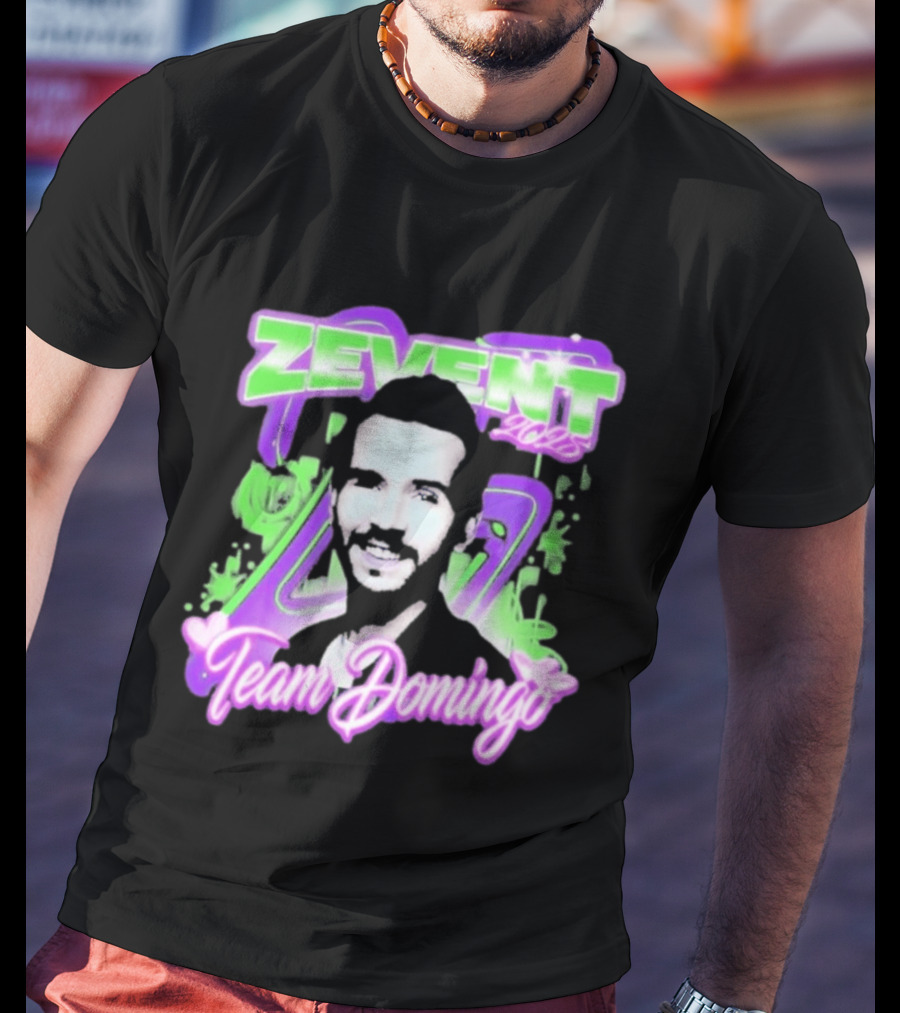Zevent 2025 Team Domingo Event Highlights And Celebrations T-Shirt