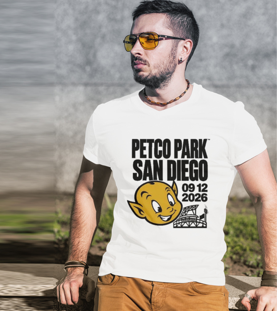 Petco Park San Diego Sep 12 2026 Event Icon With Stadium T-Shirt