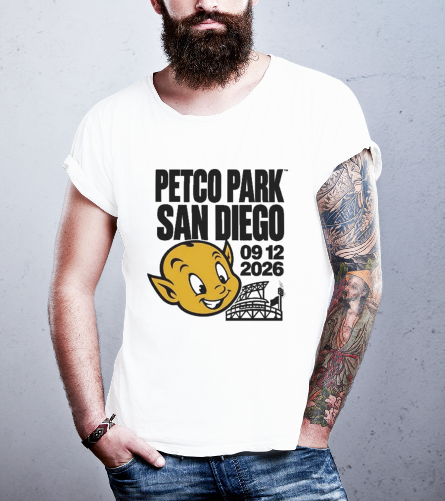 Petco Park San Diego Sep 12 2026 Event Icon With Stadium T-Shirt