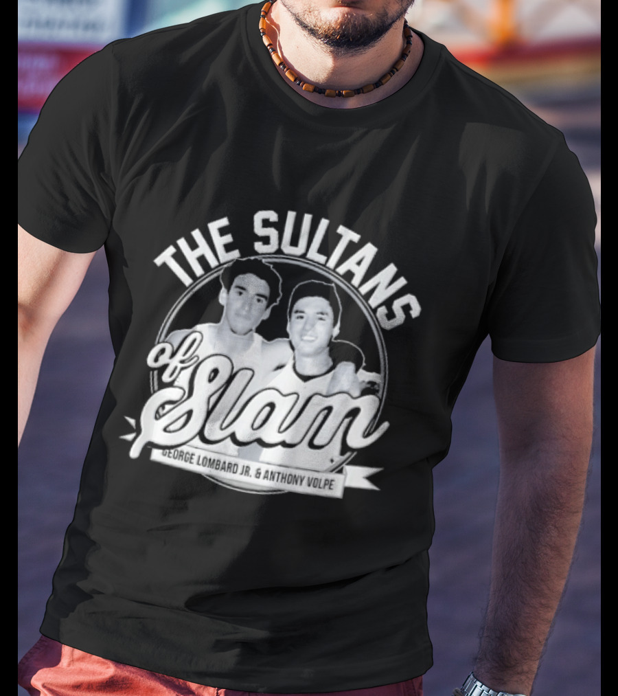 The Sultans Of Slam George Lombard Jr Anthony Volpe Baseball Athletes Photo T-Shirt
