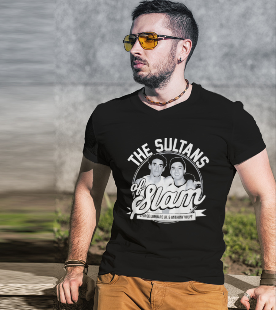 The Sultans Of Slam George Lombard Jr Anthony Volpe Baseball Athletes Photo T-Shirt