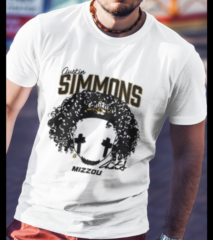 Austin Simmons Mizzou Tigers T-Shirt