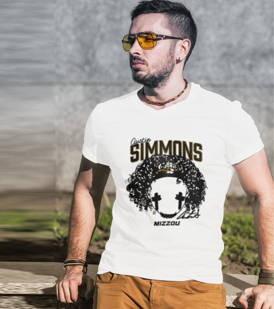 Austin Simmons Mizzou Tigers T-Shirt