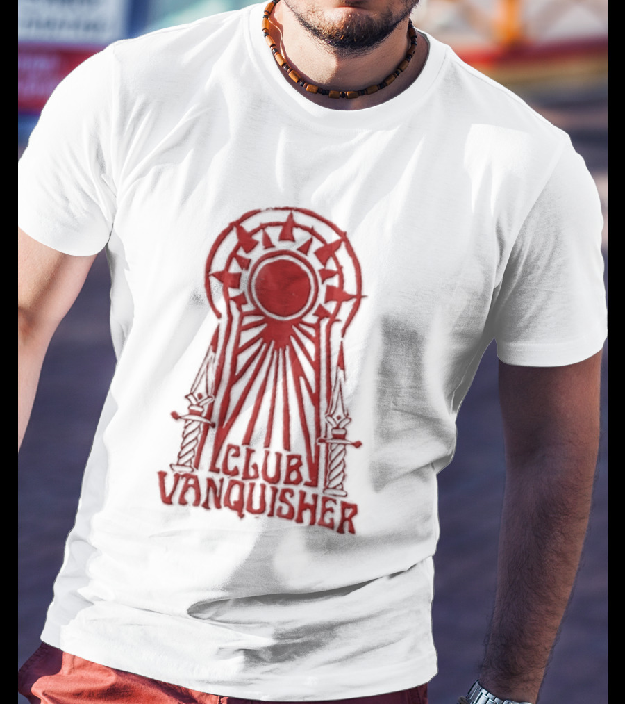Club Vanquisher Sun With Daggers Red T-Shirt