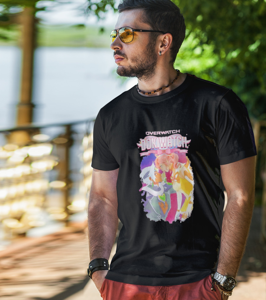 Overwatch Doki Anime Magical Girl Romance T-Shirt