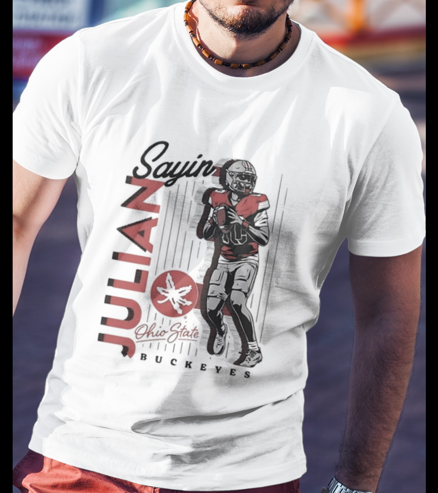 Julian Sayin Ohio State Buckeyes Football Ohio State T-Shirt