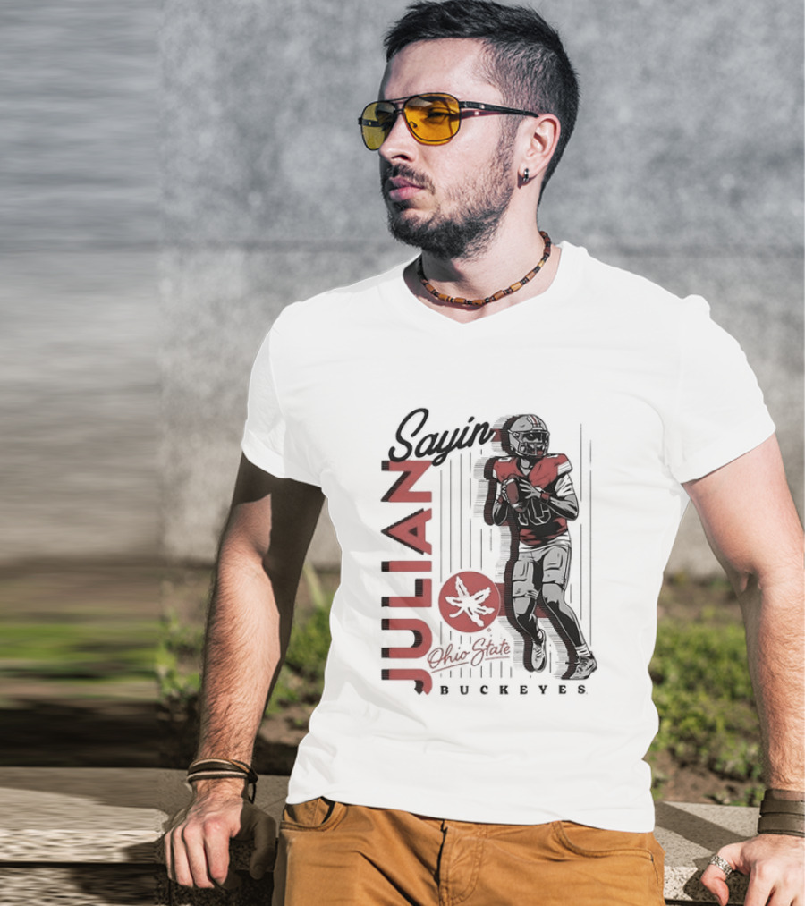 Julian Sayin Ohio State Buckeyes Football Ohio State T-Shirt