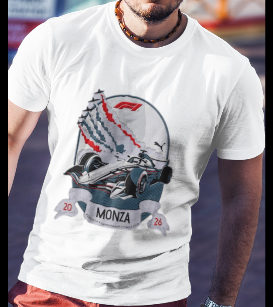 F1 Monza 2026 Italian Grand Prix Puma Racing Car T-Shirt