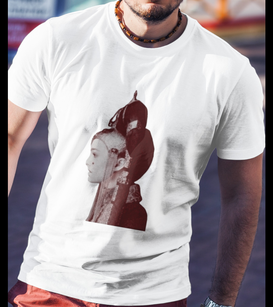 Queen Amidala Profile Bootleg Style Vintage Aesthetic T-Shirt