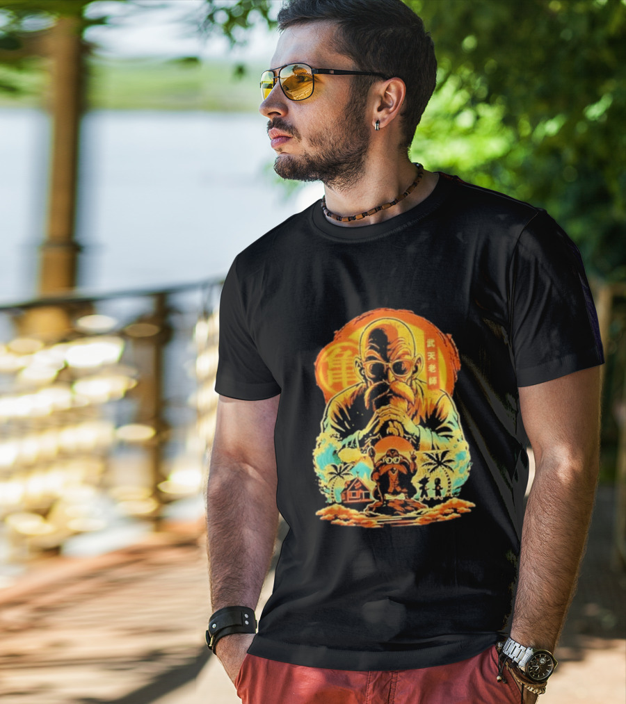 Master Roshi Kame House Dragon Ball Z T-Shirt