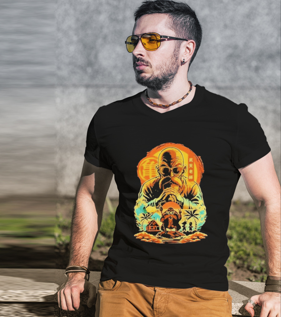 Master Roshi Kame House Dragon Ball Z T-Shirt