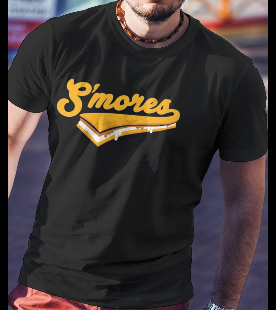 S'mores Campfire Treat Dessert Chocolate Marshmallow Graham Cracker T-Shirt