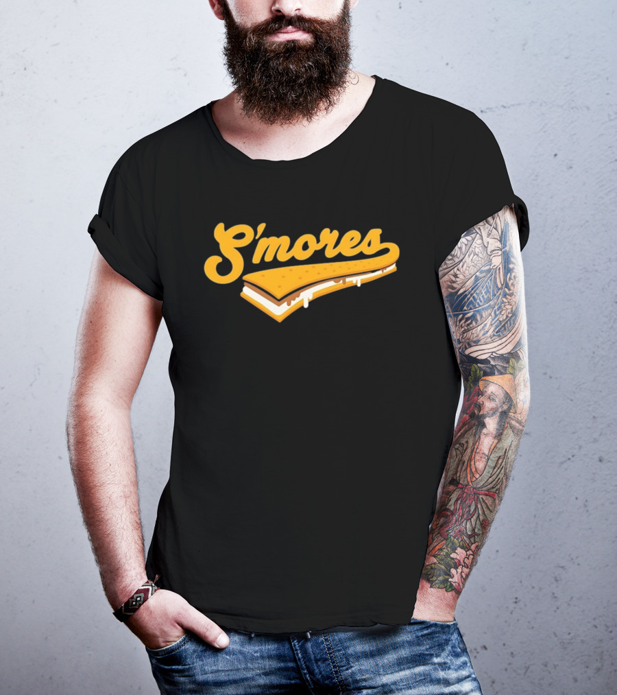 S'mores Campfire Treat Dessert Chocolate Marshmallow Graham Cracker T-Shirt