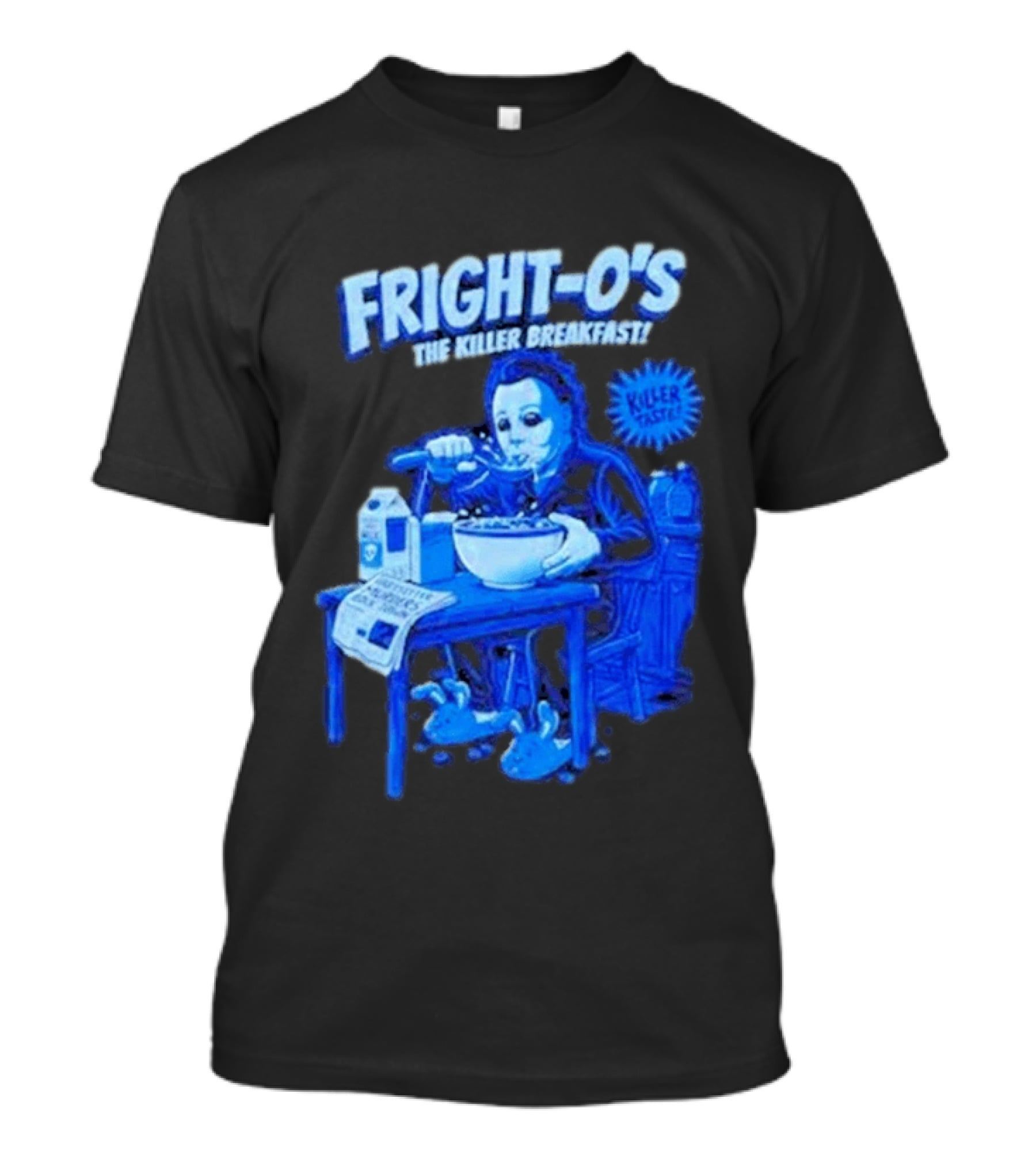 Fright O's The Killer Breakfast Cereal Halloween Michael Myers Killer Taste T-Shirt