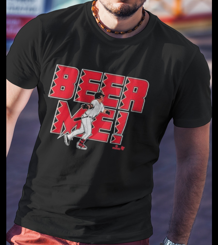 Beer Me Baseball Humor Seth Beer Playful T-Shirt