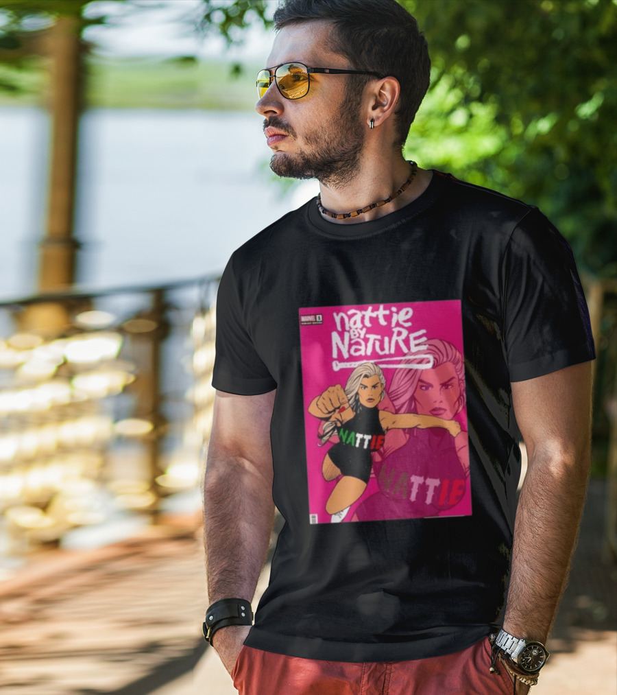 Nattie By Nature Marvel Variant Nattie Issue One Comic T-Shirt