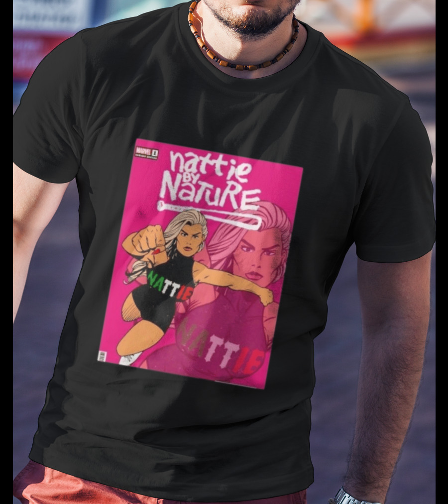 Nattie By Nature Marvel Variant Nattie Issue One Comic T-Shirt