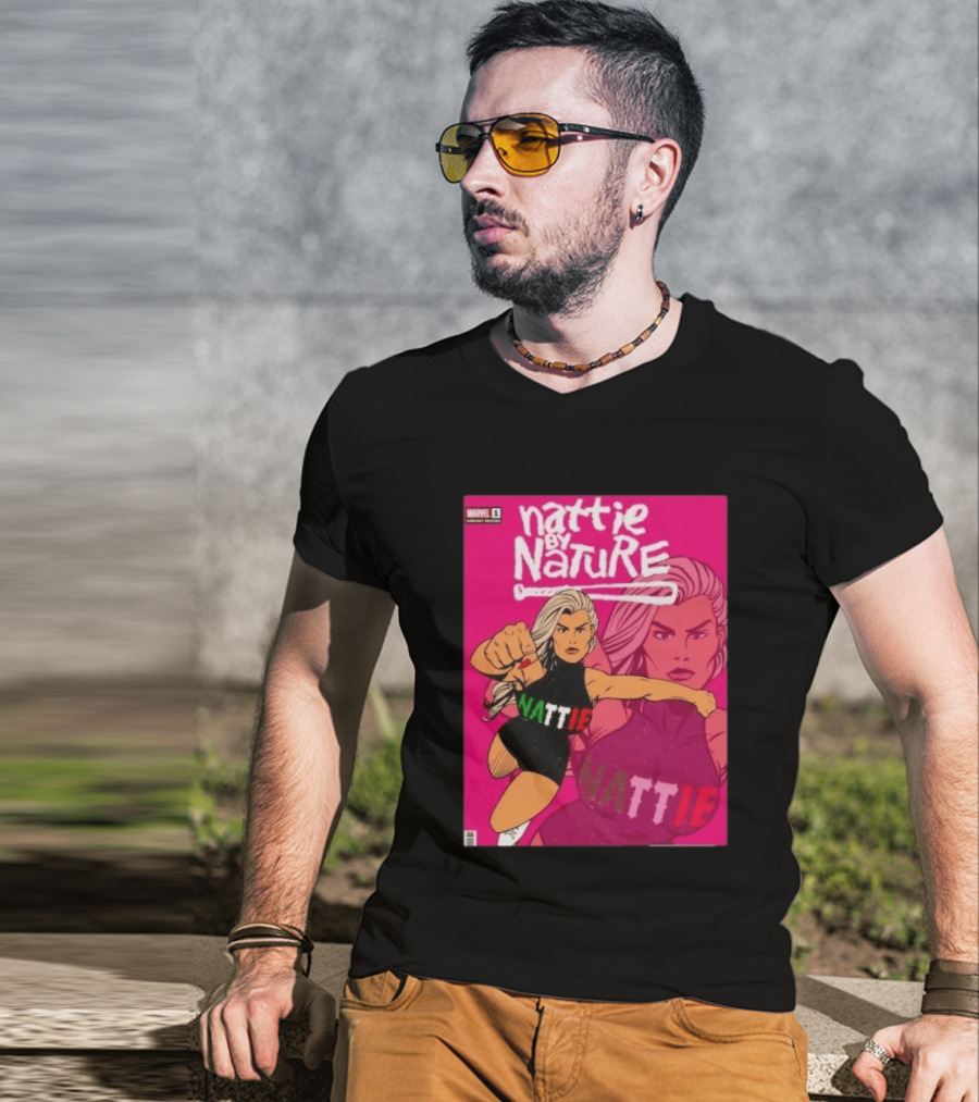 Nattie By Nature Marvel Variant Nattie Issue One Comic T-Shirt