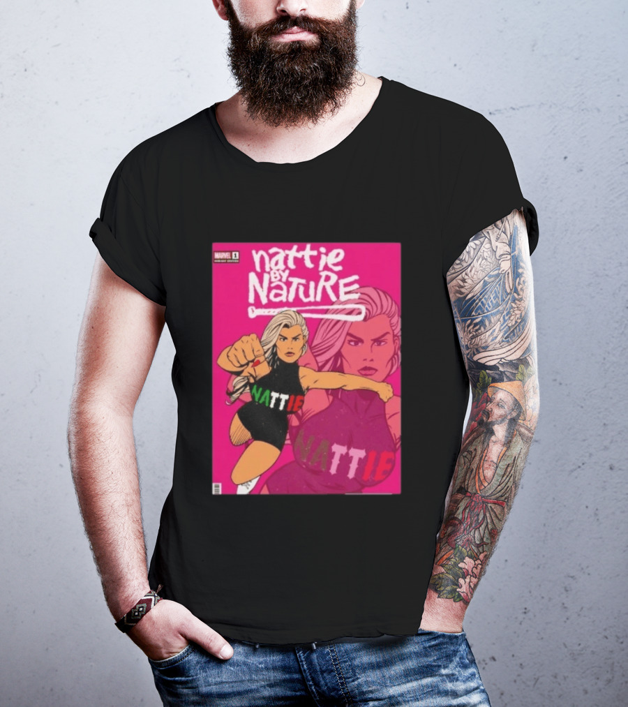 Nattie By Nature Marvel Variant Nattie Issue One Comic T-Shirt