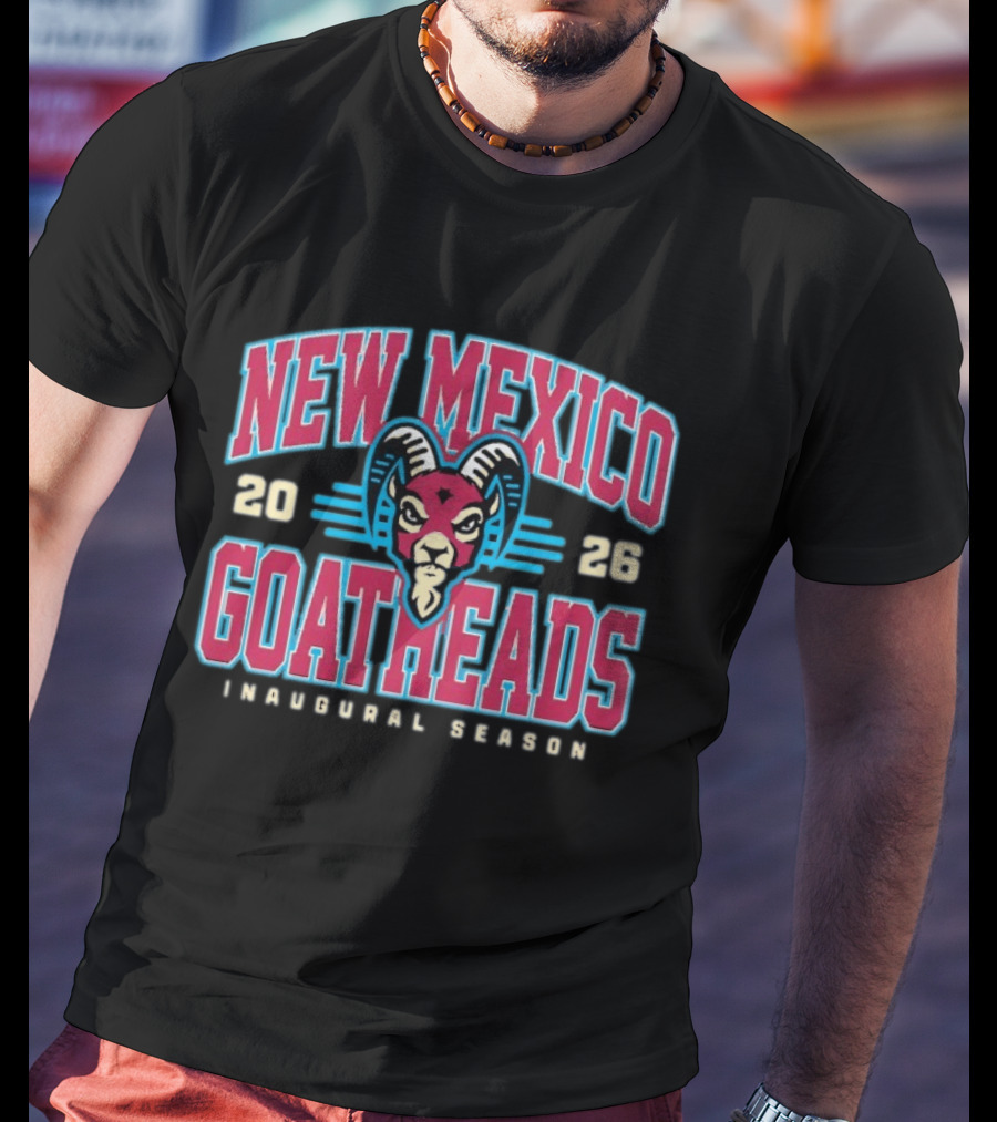 New Mexico Goatheads 2026 Inaugural Season Hockey T-Shirt