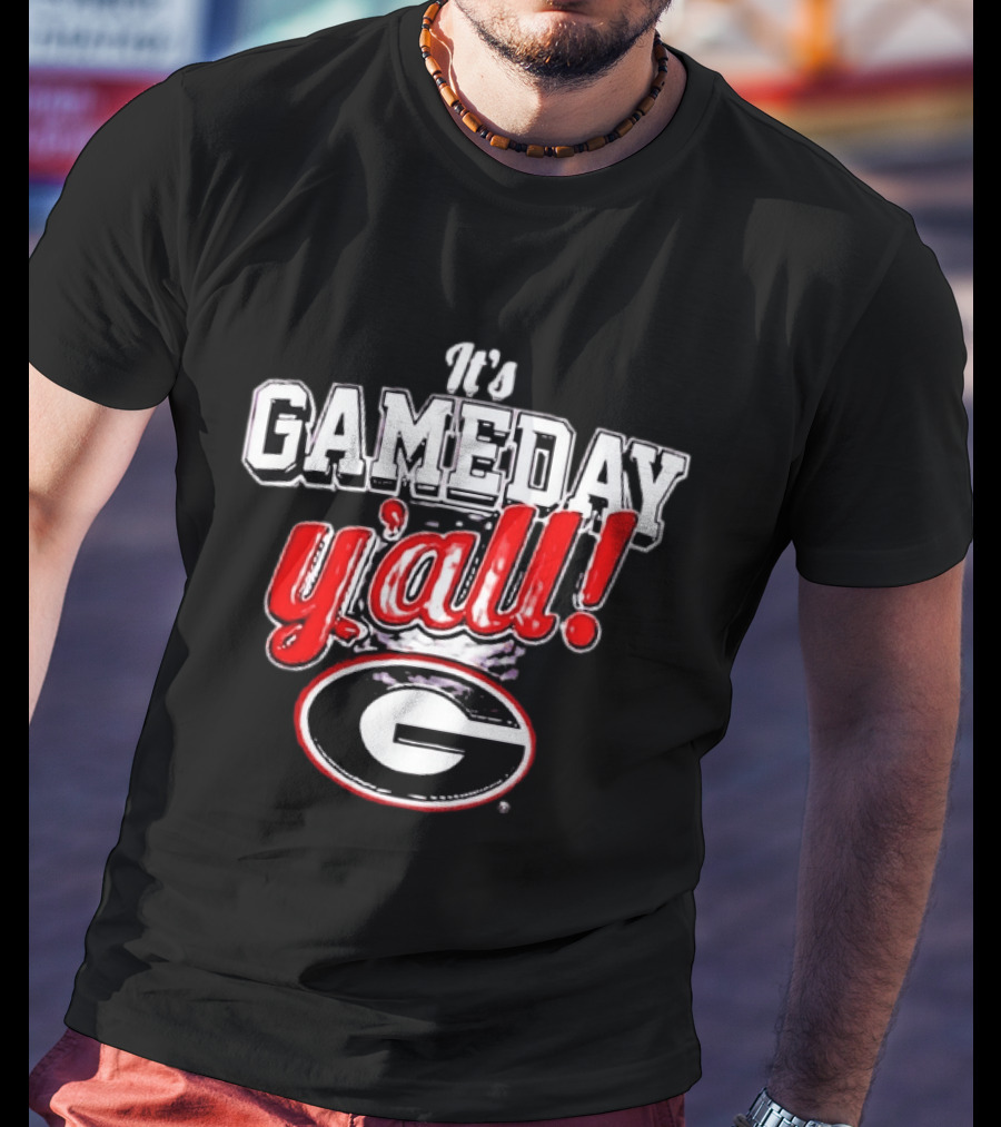 It's Gameday Y'all Georgia Bulldogs UGA Football T-Shirt