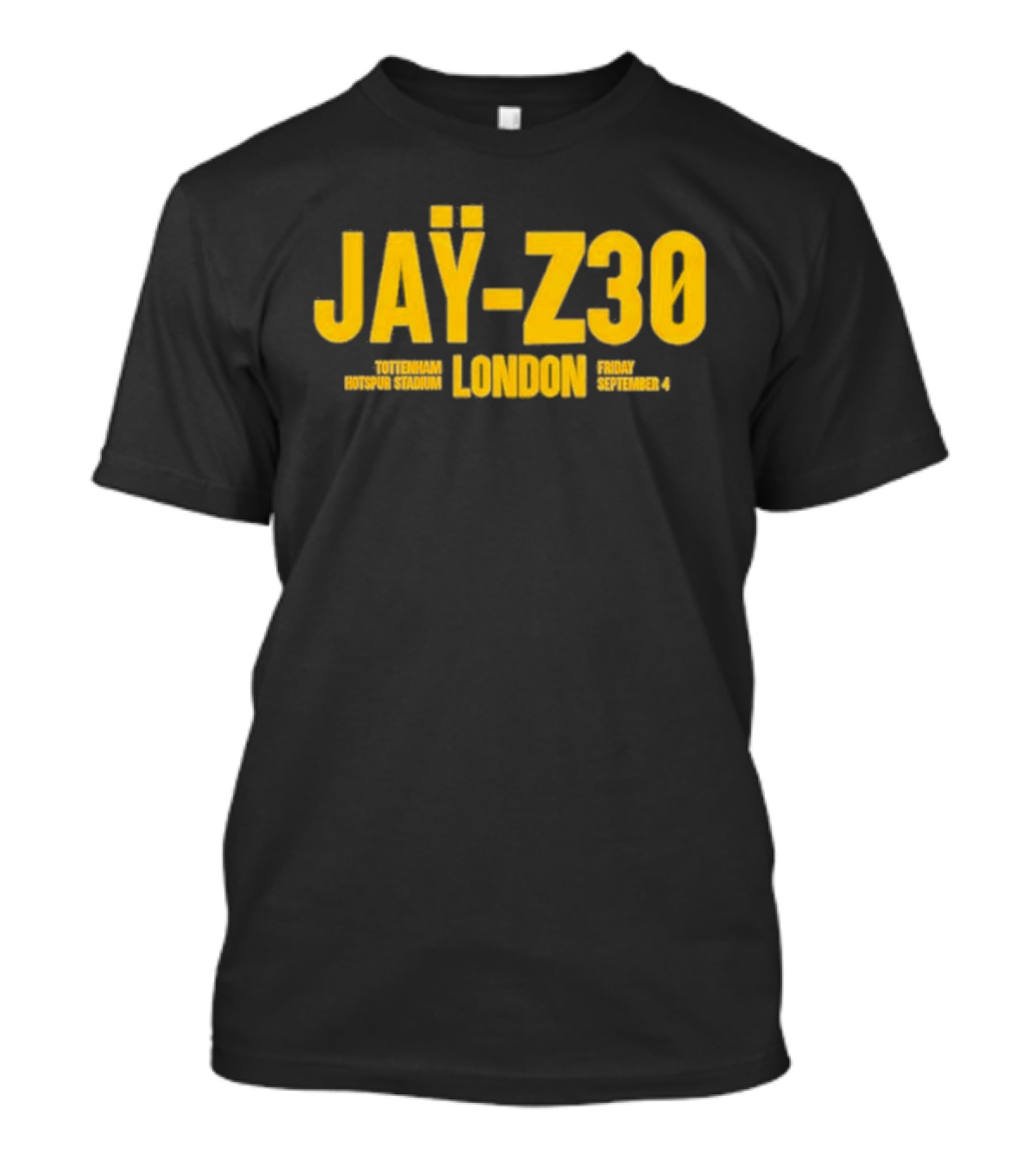 Jay Z30 Tottenham Hotspur Stadium London Friday September 4 T-Shirt