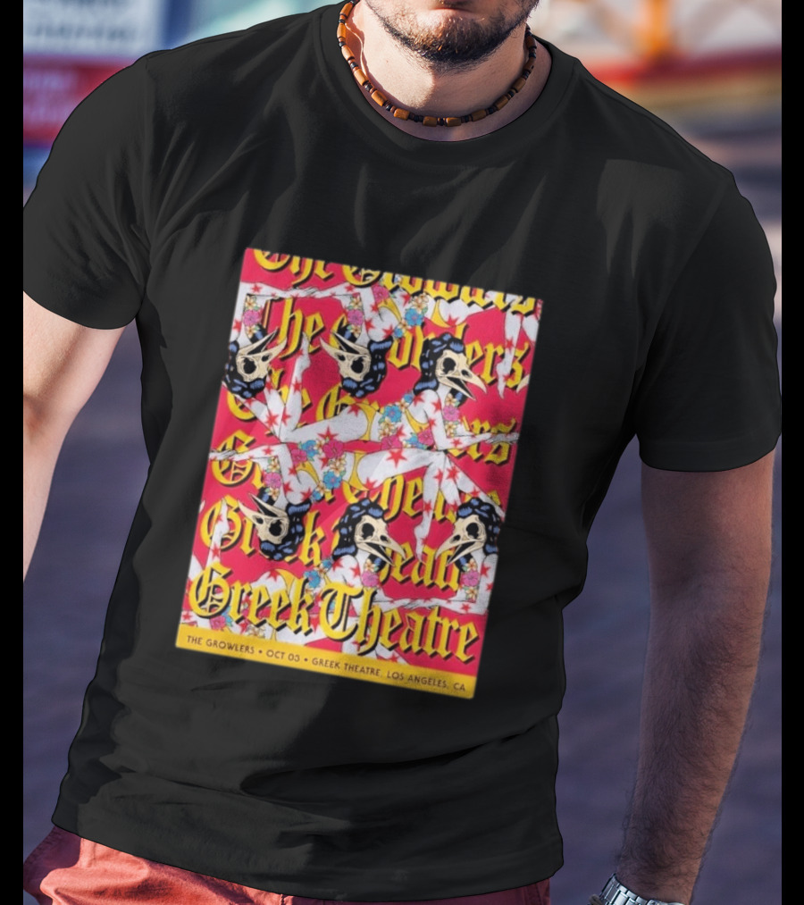 The Growlers Greek Theatre Los Angeles October 3 T-Shirt