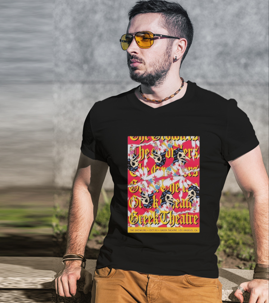 The Growlers Greek Theatre Los Angeles October 3 T-Shirt
