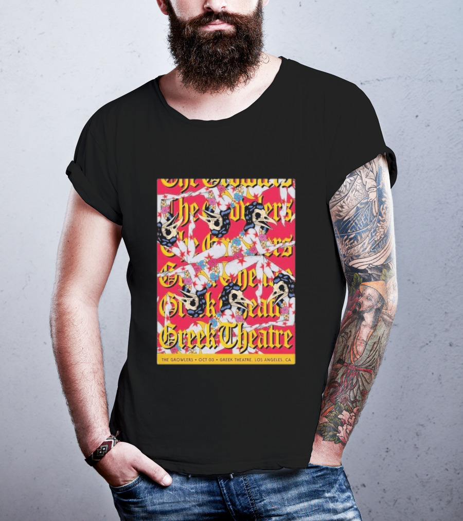 The Growlers Greek Theatre Los Angeles October 3 T-Shirt