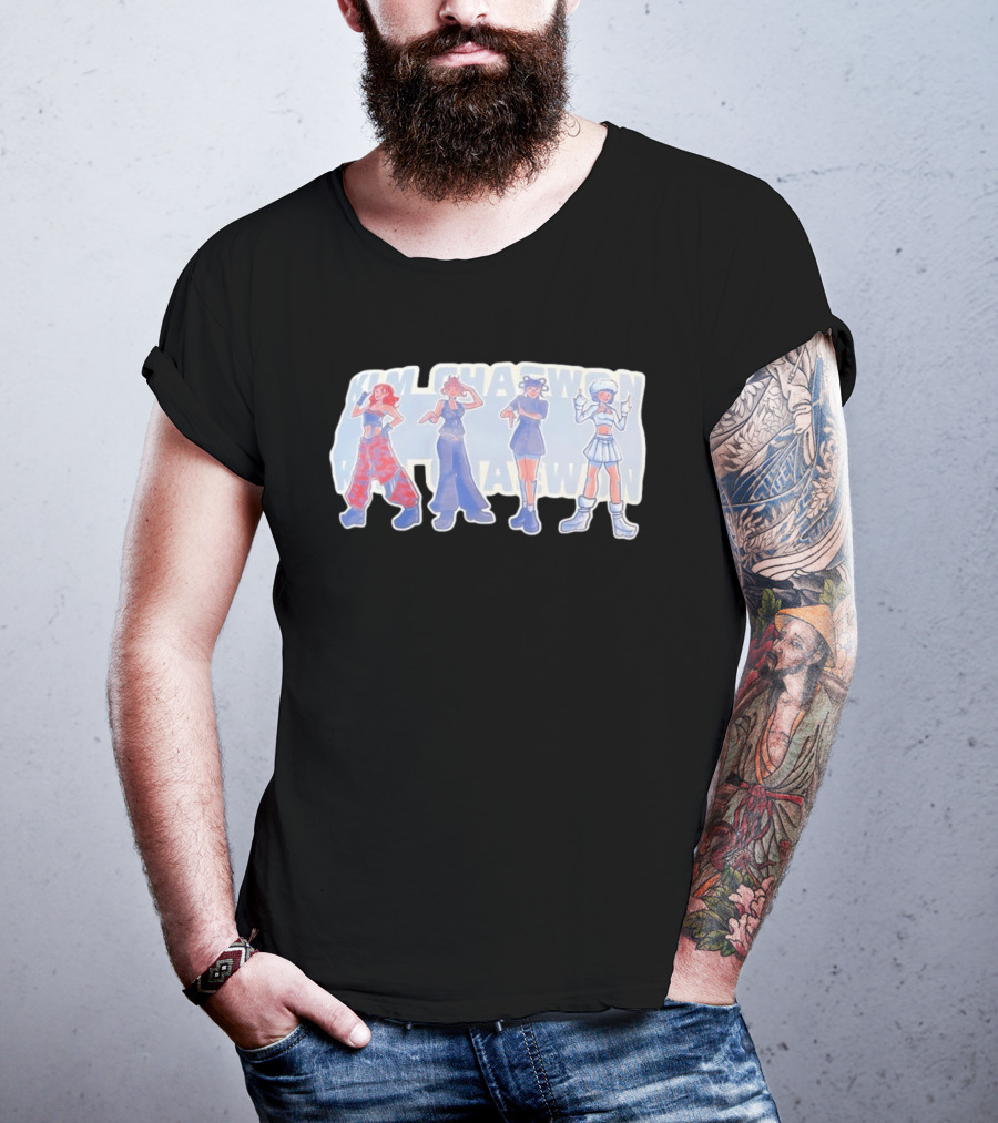 Kim Chaewon Le Sserafim K Pop Fashion Styles T-Shirt