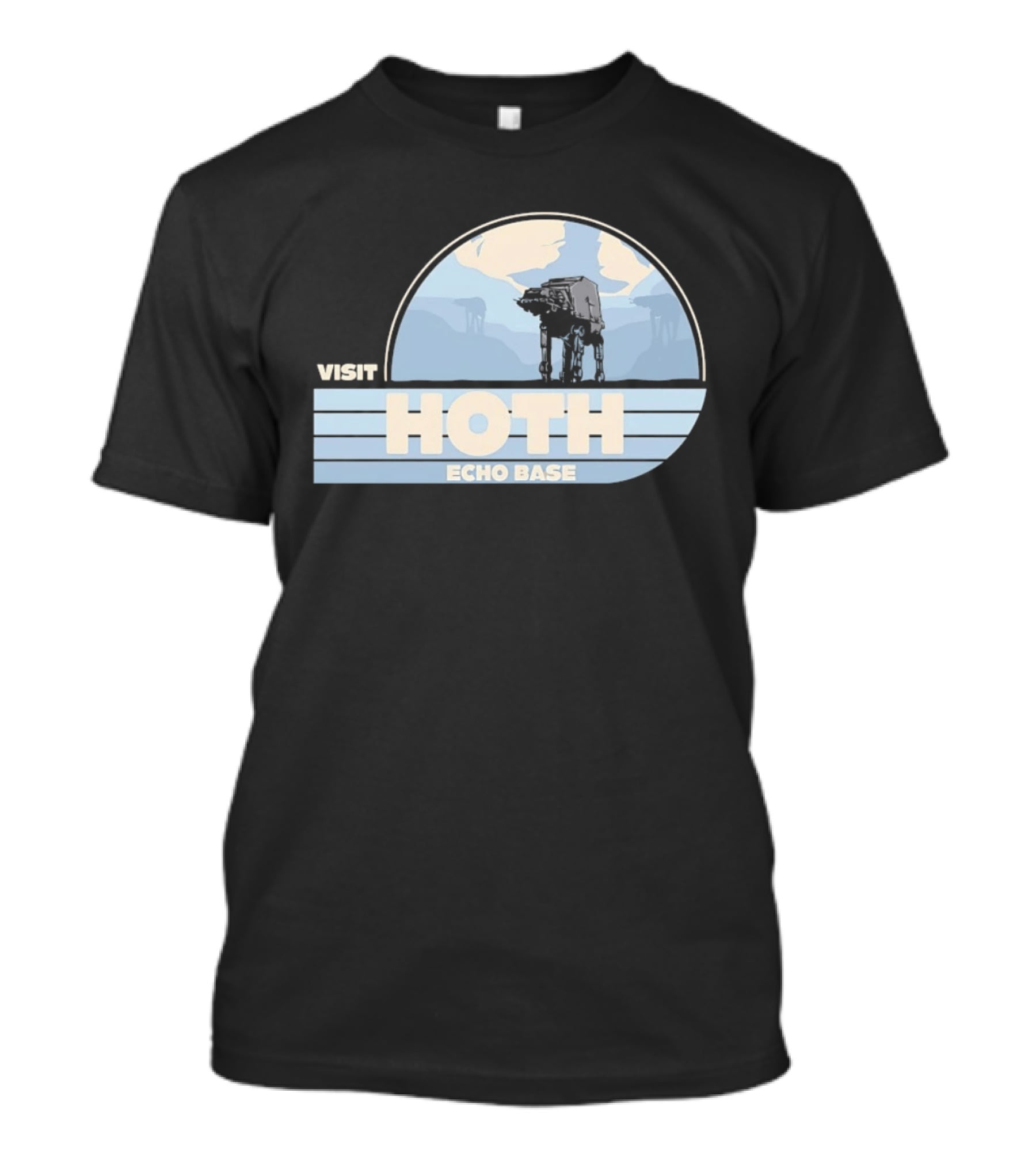 Visit Hoth Echo Base Star Wars AT AT Adventure T-Shirt